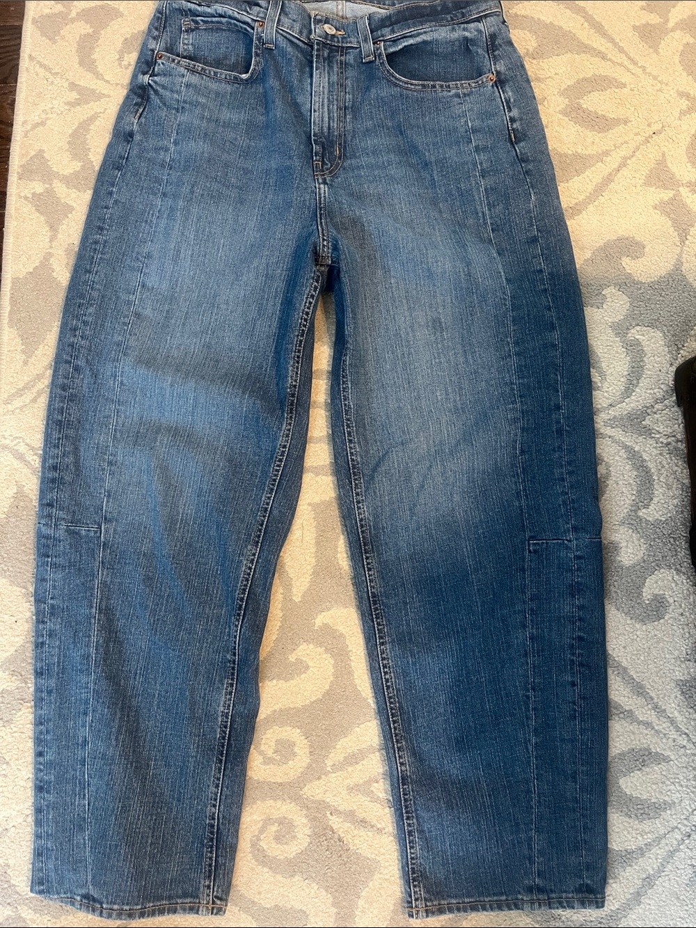 Old Navy Barrel leg jeans- size 12 tall